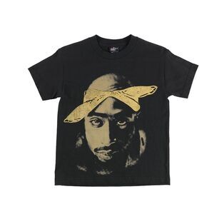 maxx boyz Womens Tupac Graphic T-Shirt, Black, NWT